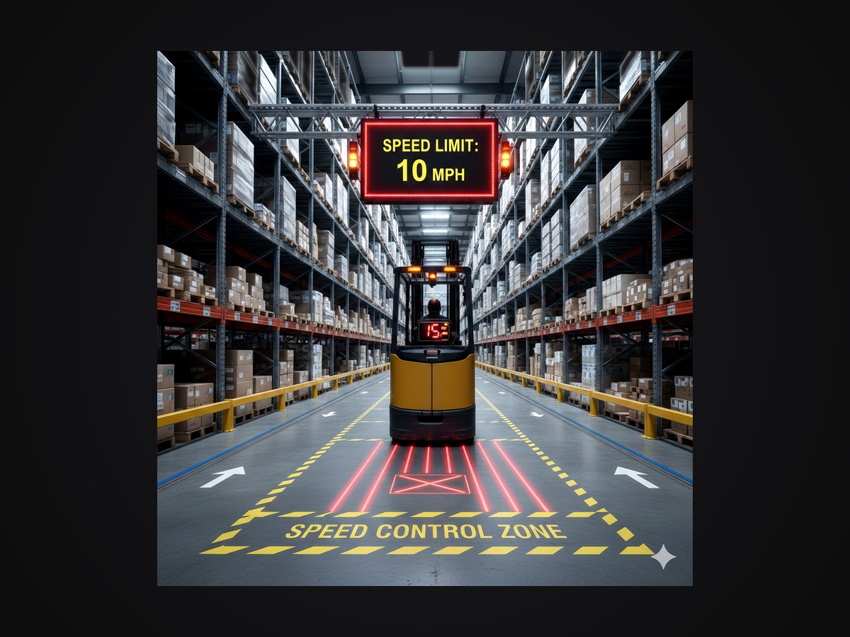 Forklift Speed Monitoring