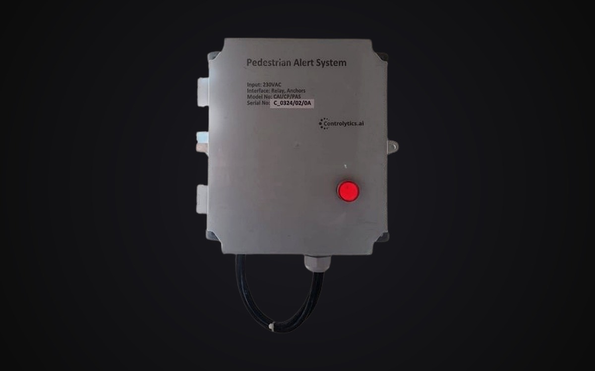 Pedestrian Warning Forklift photo 1